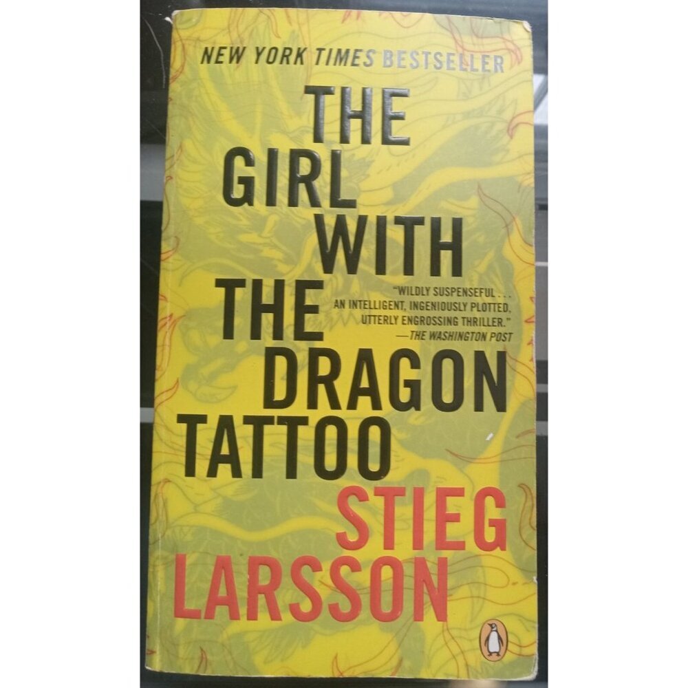 The Girl with the Dragon Tattoo by Stieg Larsson PB Crime Thriller